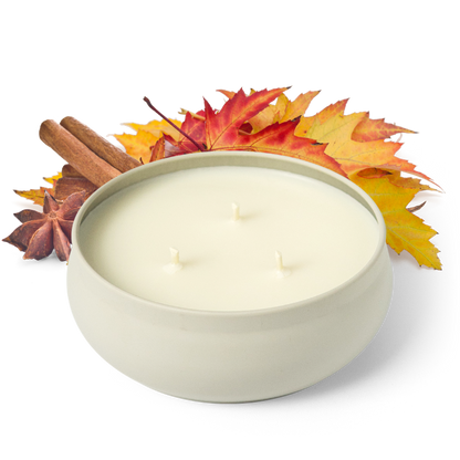 Flannel & Leaves 3-Wick Candle