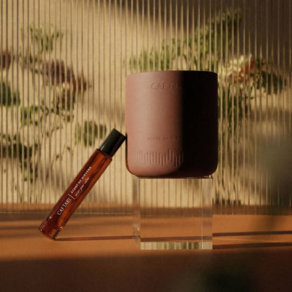 Scent of Nirvana Rollerball + Candle Bundle
